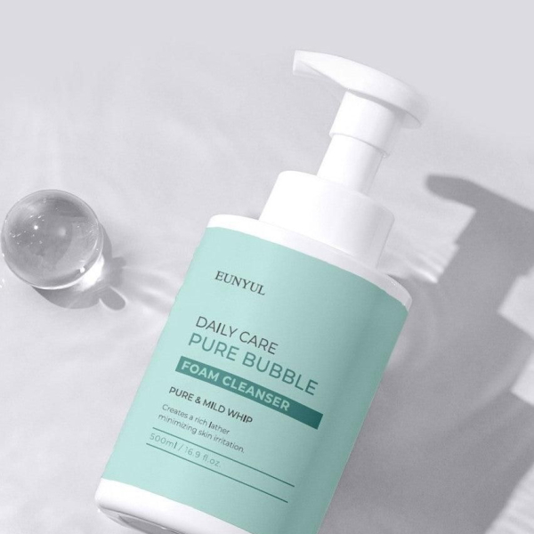 EUNYUL Daily Care Pure Bubble Foam Cleanser 500ml - EmpressKorea