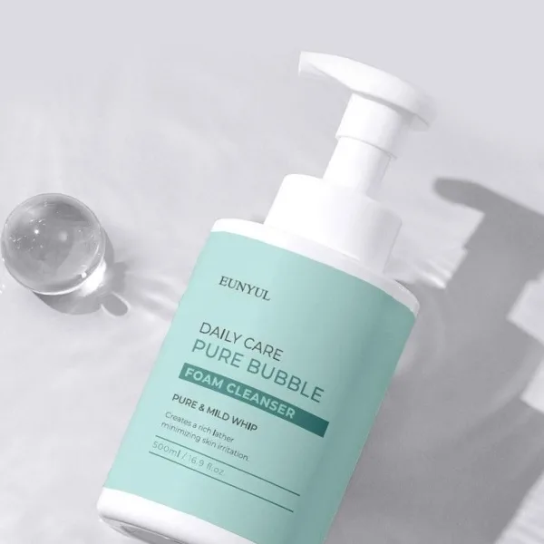 EUNYUL Daily Care Pure Bubble Foam Cleanser 500ml - EmpressKorea