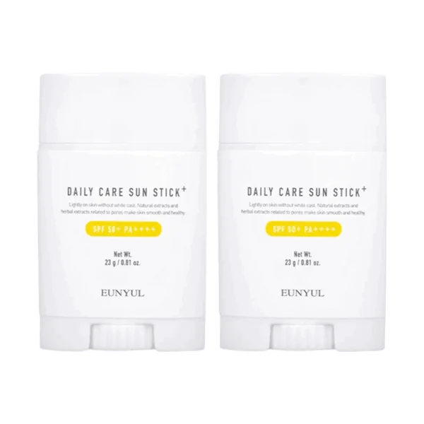 EUNYUL Daily Care Sun Stick Plus 1+1 SPF 50+ PA++++ 23g*2EA - EmpressKorea