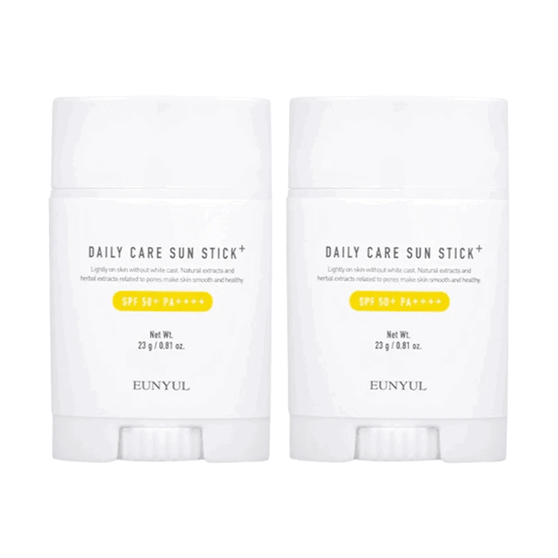 EUNYUL Daily Care Sun Stick Plus 1+1 SPF 50+ PA++++ 23g*2EA - EmpressKorea