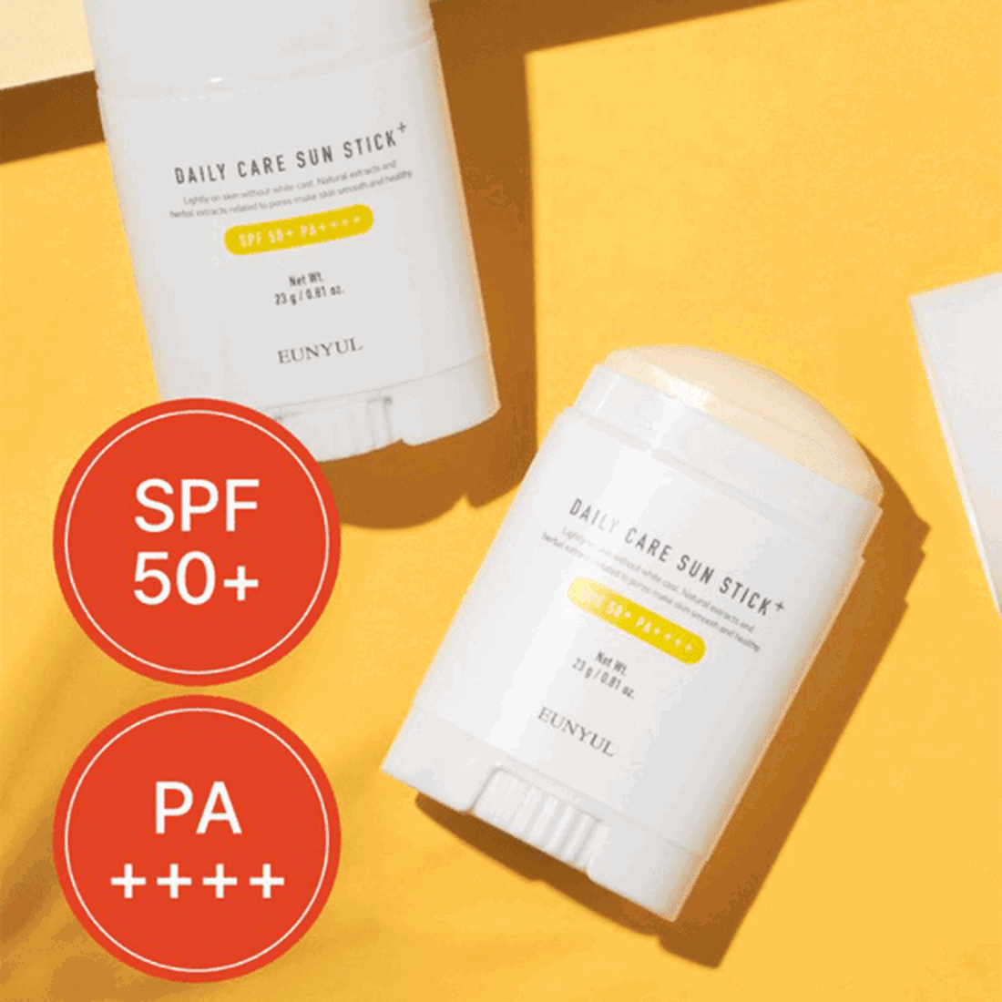 EUNYUL Daily Care Sun Stick Plus 1+1 SPF 50+ PA++++ 23g*2EA - EmpressKorea