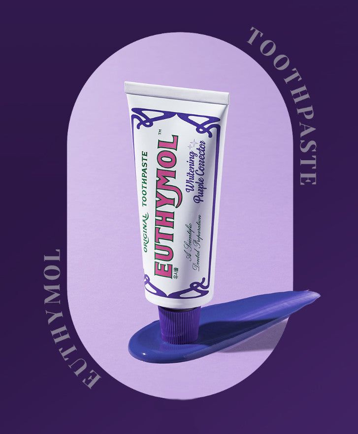 EUTHYMOL Whitening Purple Corrector Toothpaste 106g - EmpressKorea