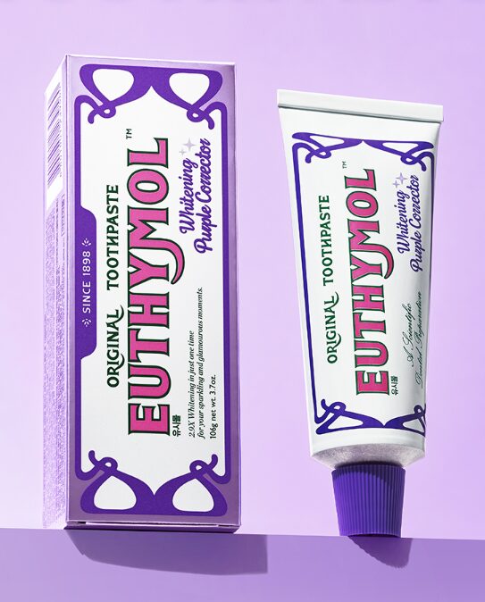 EUTHYMOL Whitening Purple Corrector Toothpaste 106g - EmpressKorea