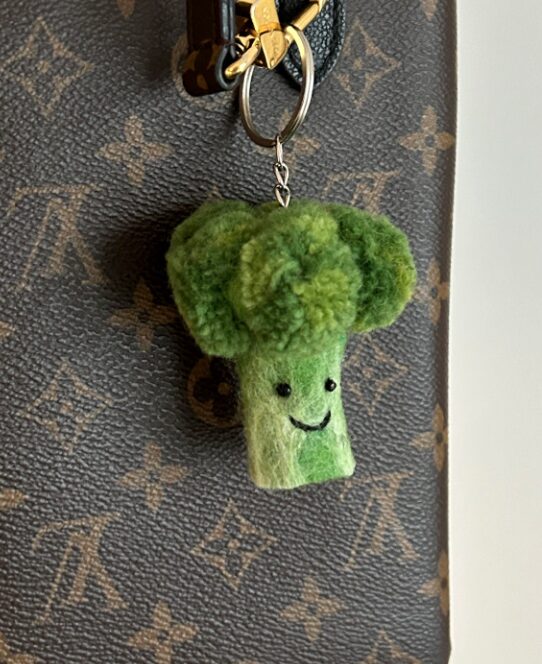 Elegant table Veggie Friends Keyring 8Type Keychain Handmade Doll - EmpressKorea
