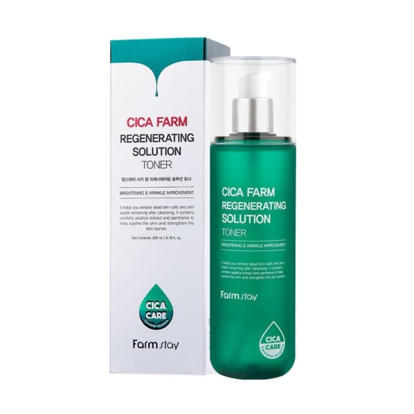FARMSTAY CICA FARM REGENERATING SOLUTION TONER 200ml - EmpressKorea