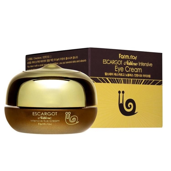 FARMSTAY ESCARGOT NOBLESSE INTENSIVE EYE CREAM  50ml - EmpressKorea