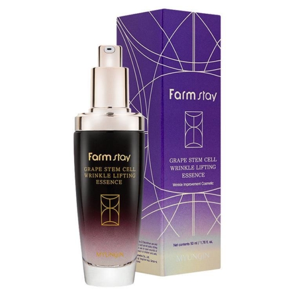 FARMSTAY GRAPE STEM CELL WHITENING LIFTING ESSENCE 50ml - EmpressKorea