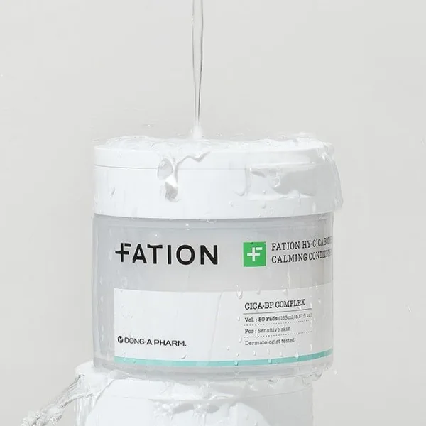 FATION HY-CICA BIOME CALMING CONDITION PAD 165ml 80pads - EmpressKorea