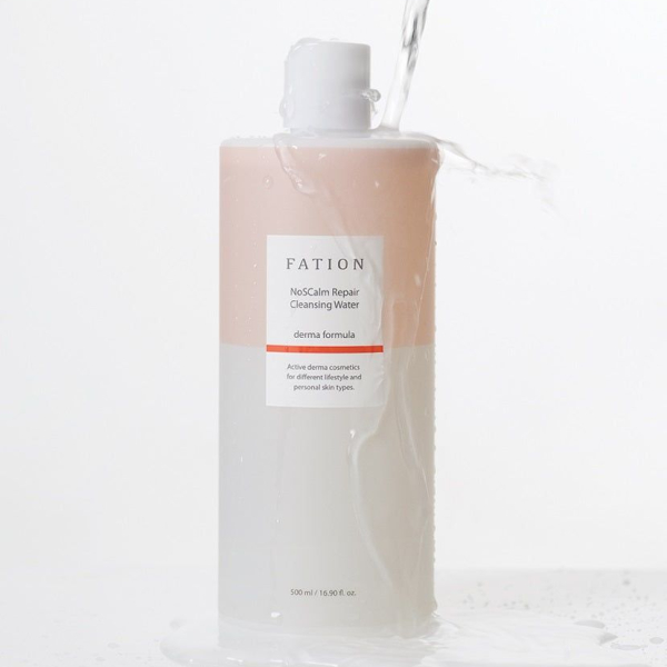 FATION NoSCalm Repair Cleansing Water 500ml - EmpressKorea