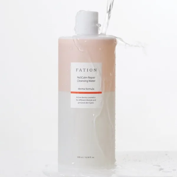 FATION NoSCalm Repair Cleansing Water 500ml - EmpressKorea