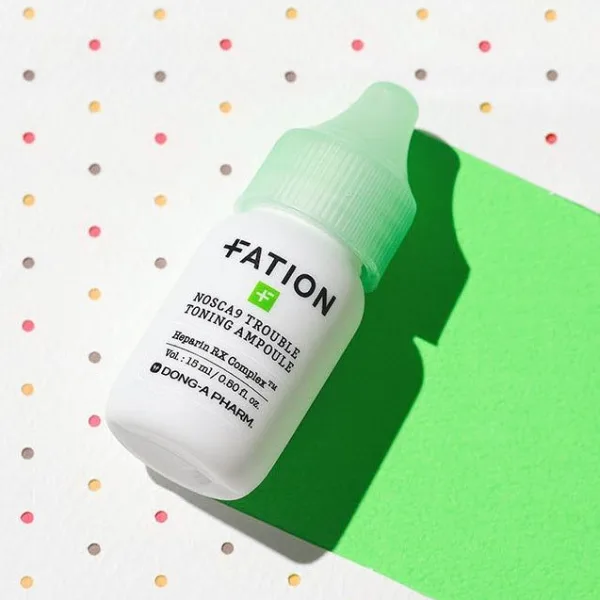 FATION Nosca9 Trouble Toning Ampoule 15ml - EmpressKorea
