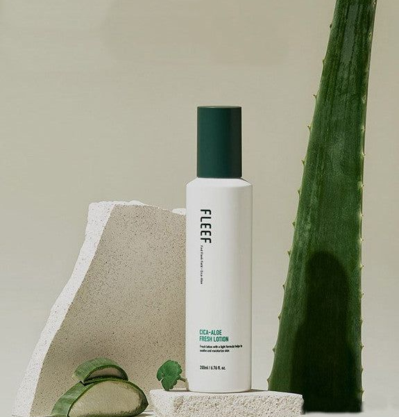FLEEF Cica Aloe Mildly Acidic Fresh Lotion 200ml - EmpressKorea