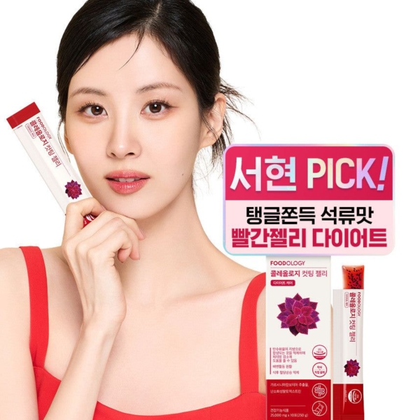 FOODOLOGY Coleology Cutting Jelly 10sticks 250g - EmpressKorea