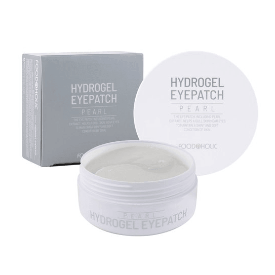 FOOD A HOLIC Pearl Hydrogel Eye Patch 90g (60 sheets) - EmpressKorea