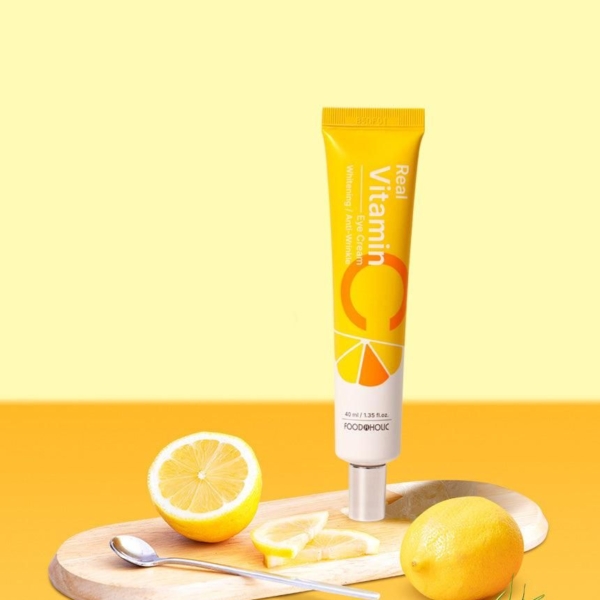 FOOD A HOLIC Real Vitamin C Eye Cream 40ml - EmpressKorea
