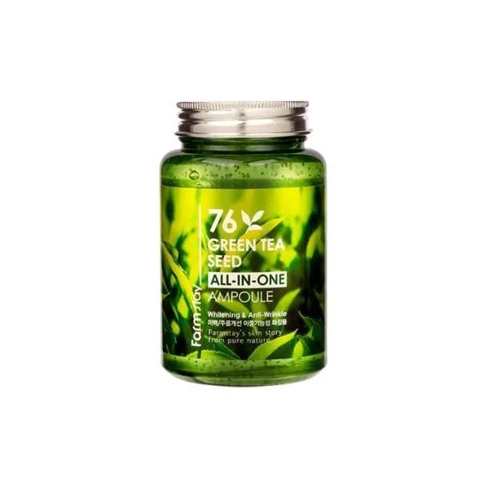 Farmstay 76 Green Tea Seed All-In-One Ampoule 250ml - EmpressKorea