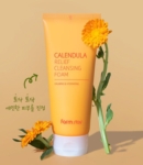 Farmstay Calendula Relief Cleansing Foam 180ml - EmpressKorea