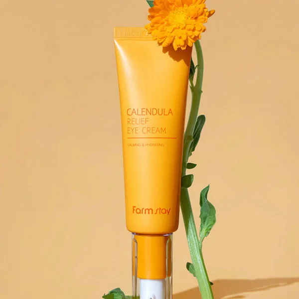 Farmstay Calendula Relief Eye Cream 50ml - EmpressKorea