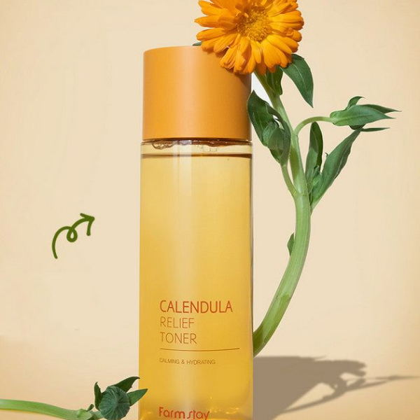 Farmstay Calendula Relief Toner 200ml - EmpressKorea