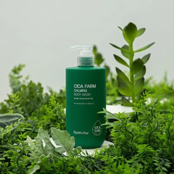 Farmstay Cica Farm Calming Body Wash 500ml - EmpressKorea