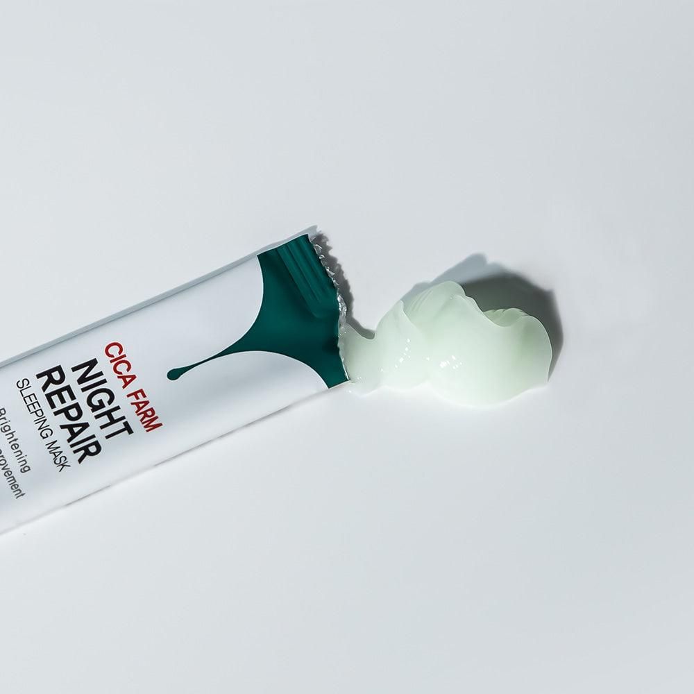 Farmstay Cica Farm Night Repair Sleeping Mask 4ml X 20pcs - EmpressKorea