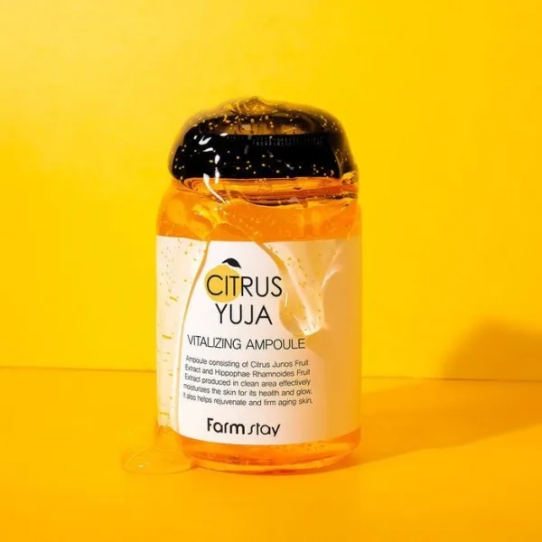 Farmstay Citrus Yuzu Vitalizing Ampoule 250ml - EmpressKorea