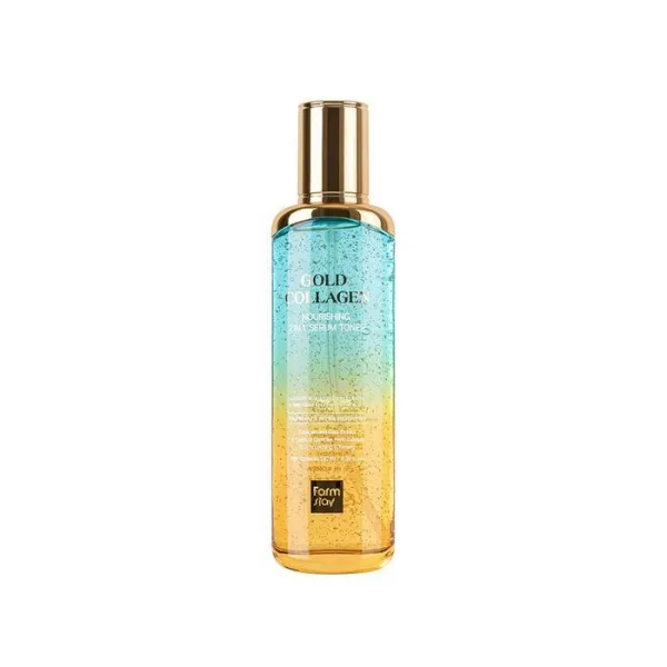 Farmstay Gold Collagen Nourishing 2-in-1 Serum Toner 130ml - EmpressKorea