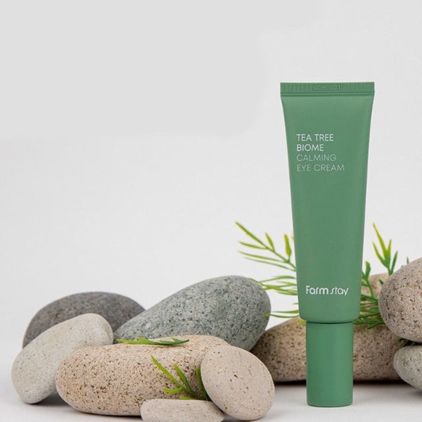 Farmstay Tea Tree Biome Calming Eye Cream 50ml - EmpressKorea