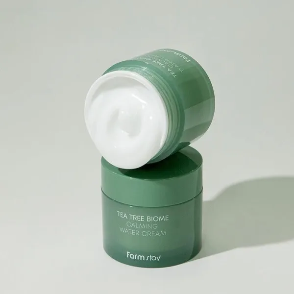 Farmstay Tea Tree Biome Calming Water Cream 80ml - EmpressKorea