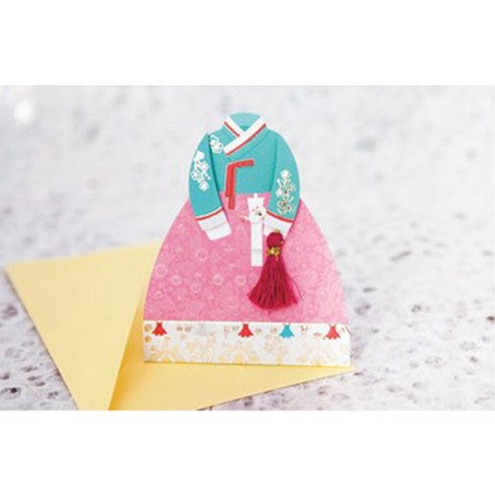 From&To Children's Hanbok 6 Types Card Set - EmpressKorea