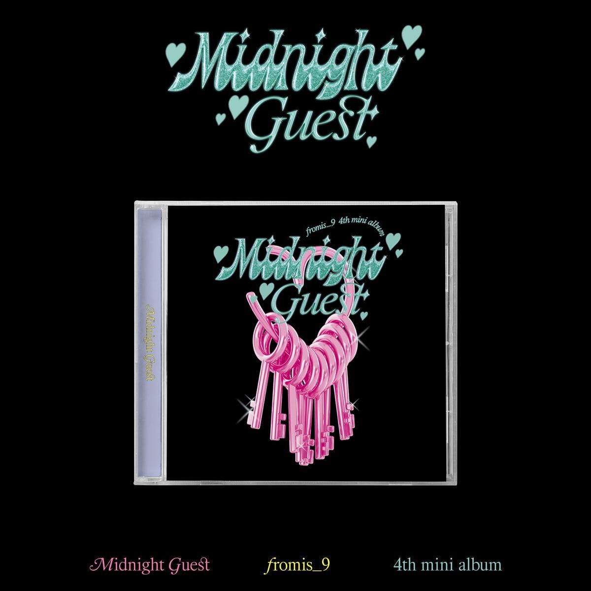 Fromis_9 - 4th Mini Album: Midnight Guest (Jewal Case Ver.) - EmpressKorea