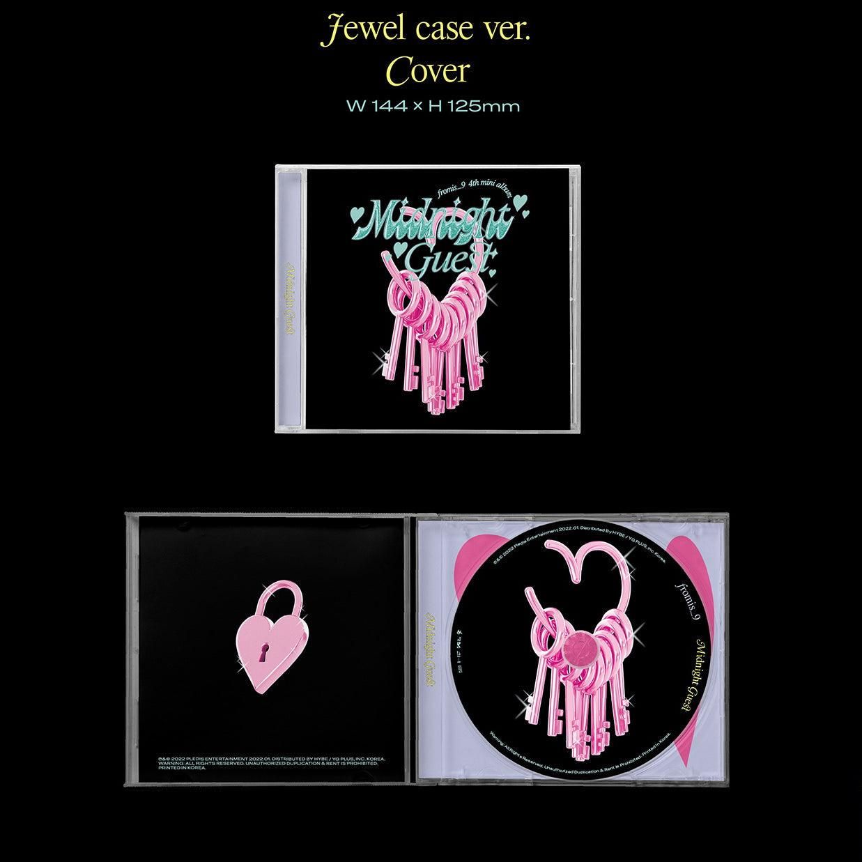 Fromis_9 - 4th Mini Album: Midnight Guest (Jewal Case Ver.) - EmpressKorea