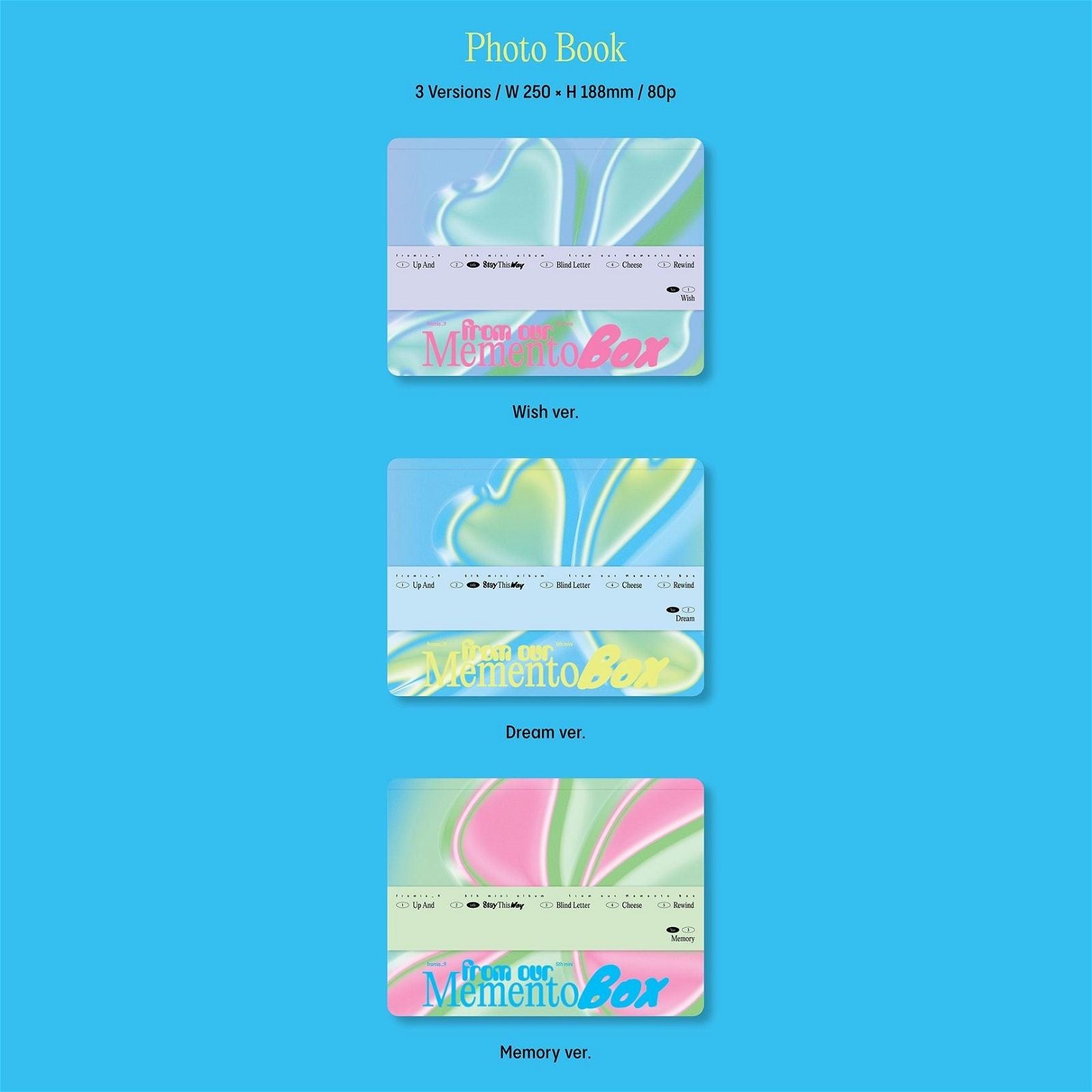 Fromis_9 - 5th Mini Album: from our Memento Box - EmpressKorea