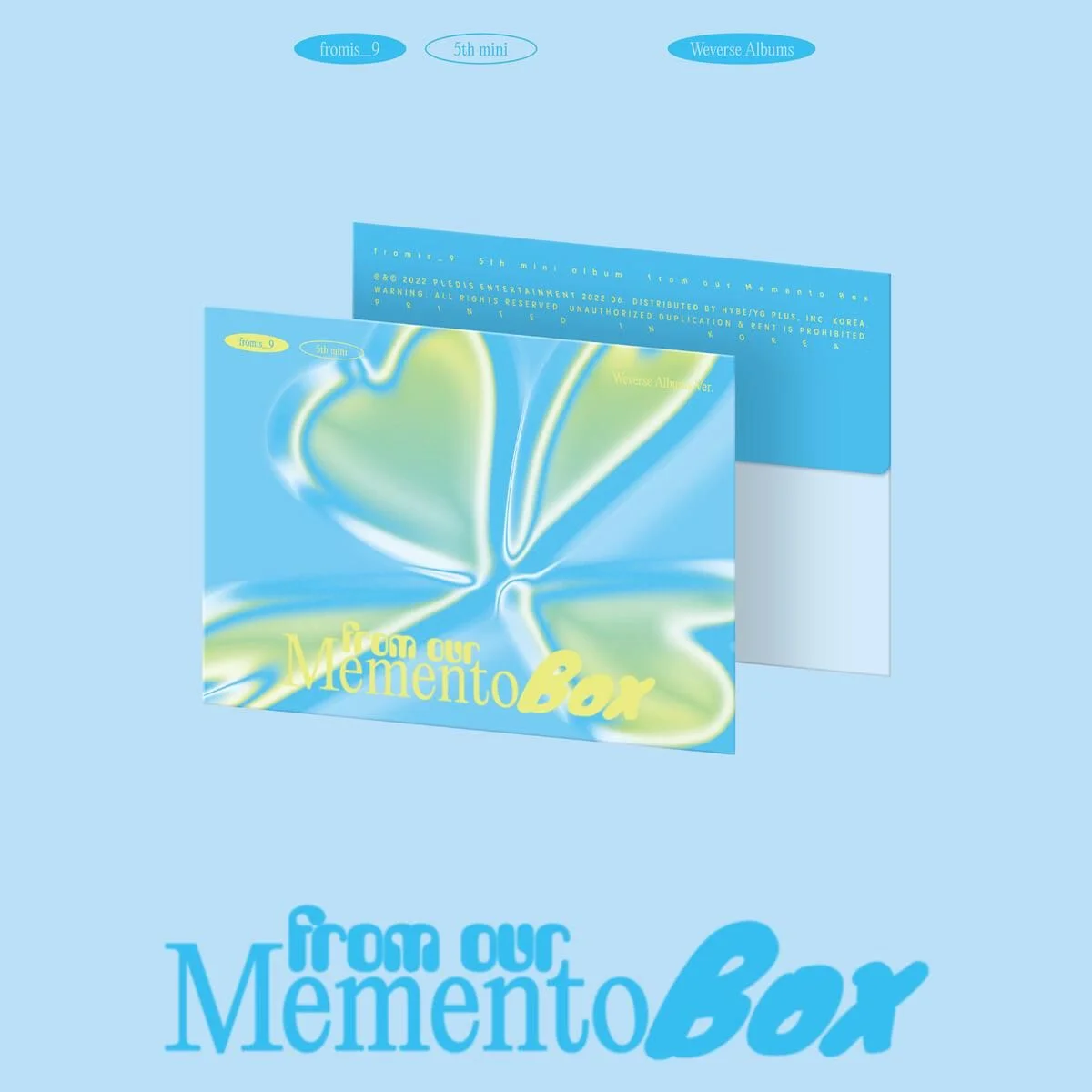 Fromis_9 - 5th Mini Album: from our Memento Box Weverse Albums ver. - EmpressKorea