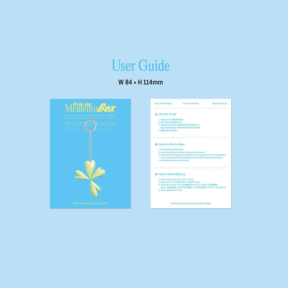 Fromis_9 - 5th Mini Album: from our Memento Box Weverse Albums ver. - EmpressKorea