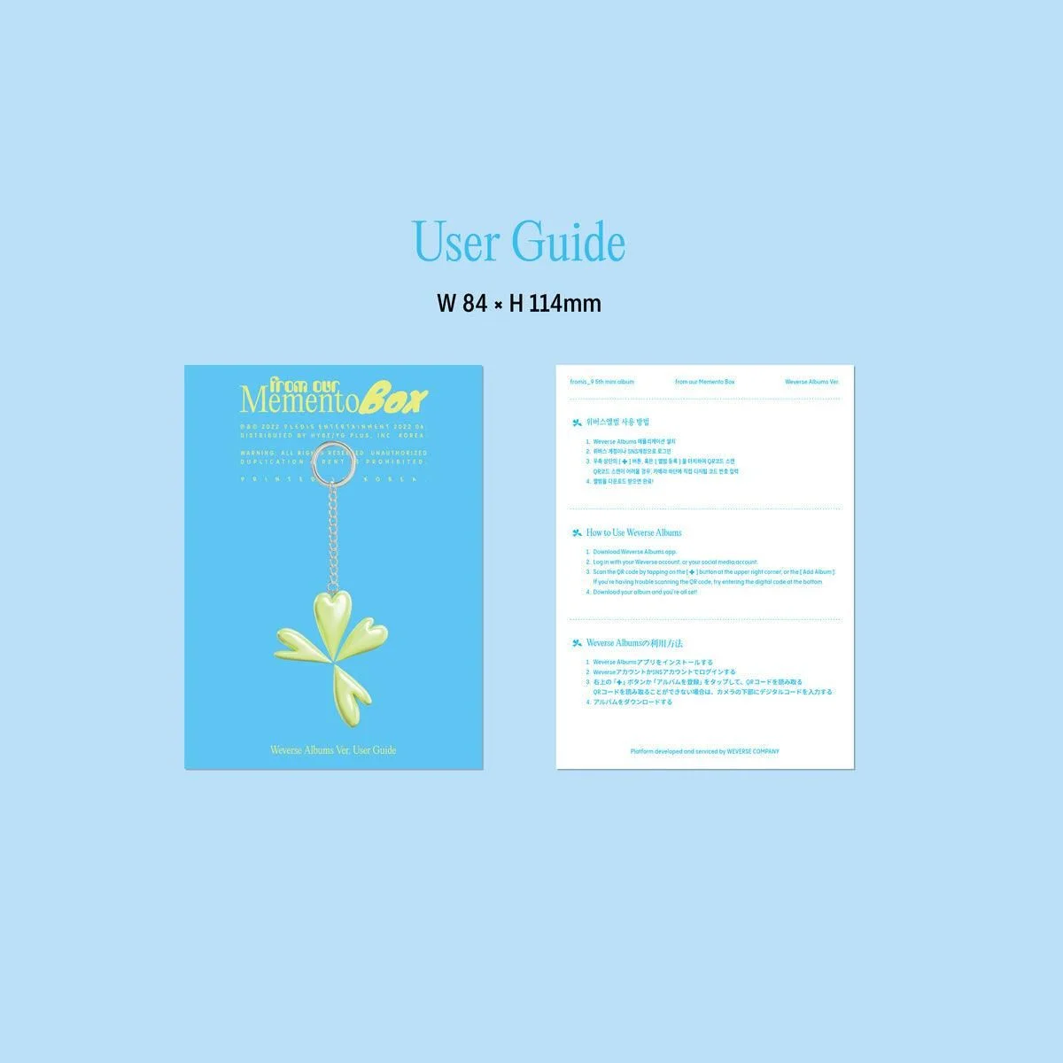 Fromis_9 - 5th Mini Album: from our Memento Box Weverse Albums ver. - EmpressKorea