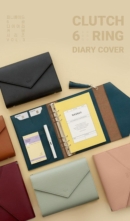 Funny Made Clutch 6 Ring Diary Cover A5 Set - EmpressKorea