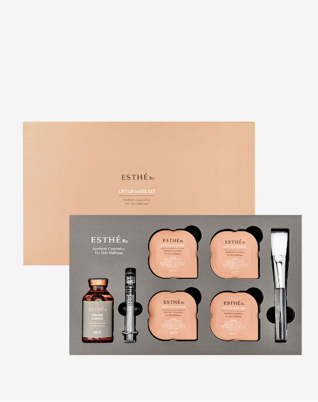 GD11 Esthe Rx Lifting Powder 2g*8ea, GD11 Esthe Rx Firming Essence 35 ml - EmpressKorea
