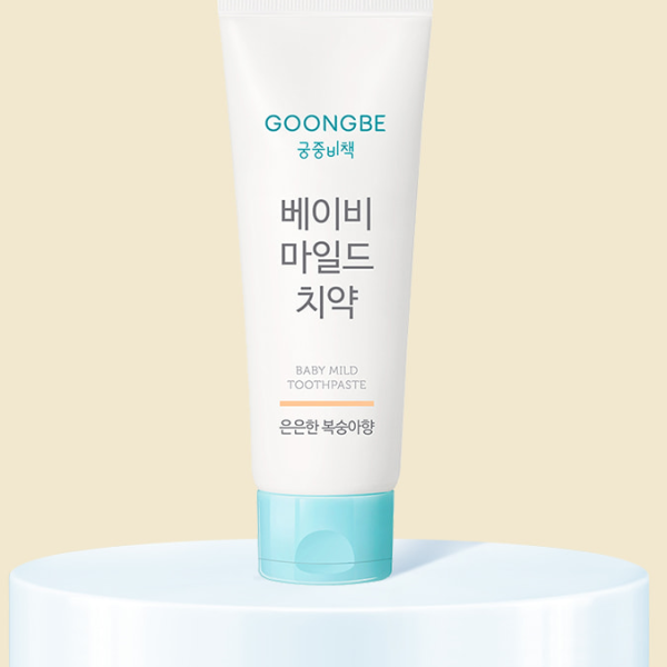 GOONGBE Baby Mild Toothpaste Peach Scent 80g - EmpressKorea