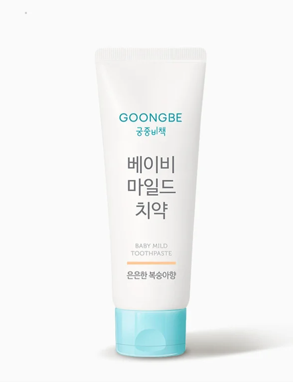 GOONGBE Baby Mild Toothpaste Peach Scent 80g - EmpressKorea