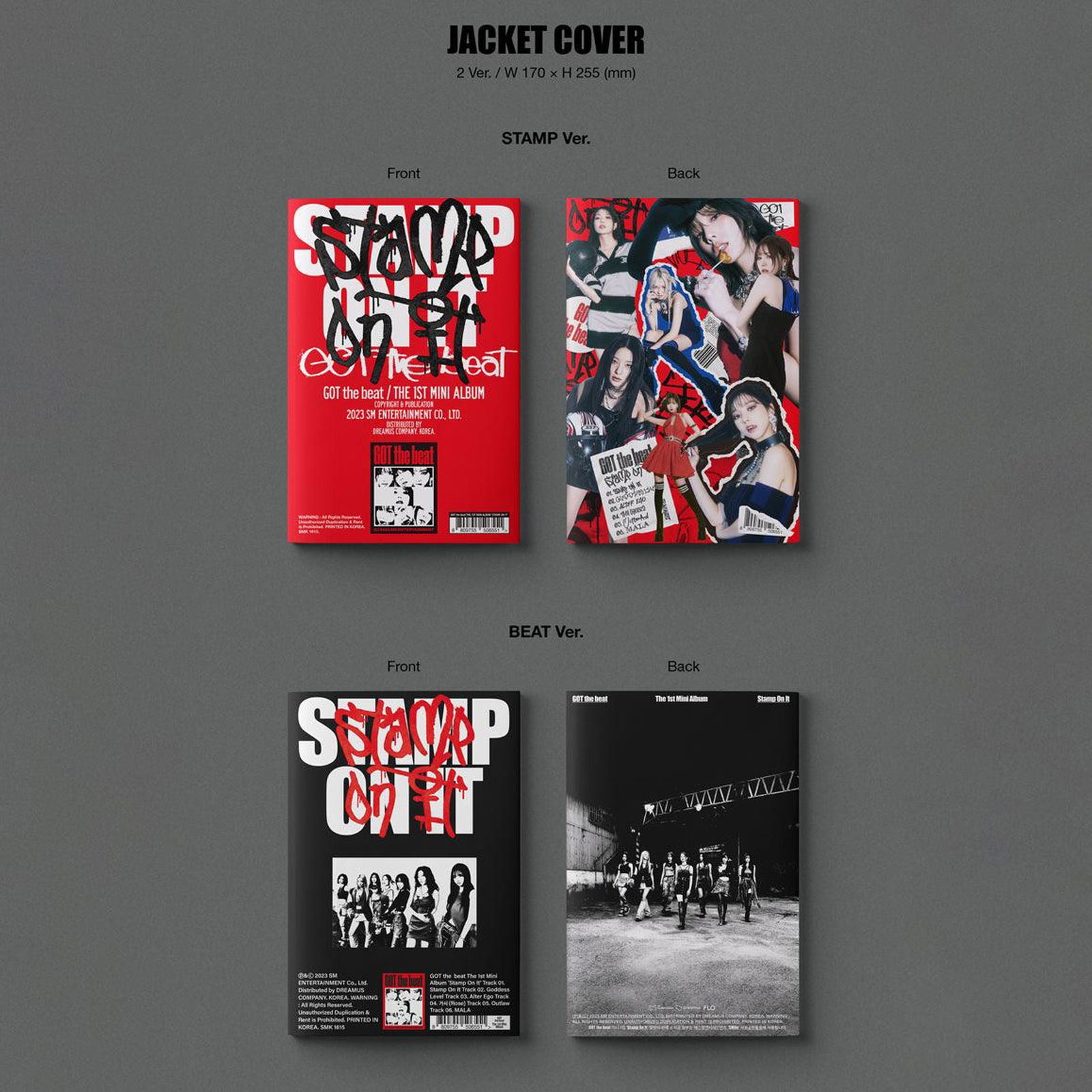 GOT the beat - 1st Mini Album: Stamp On It - EmpressKorea