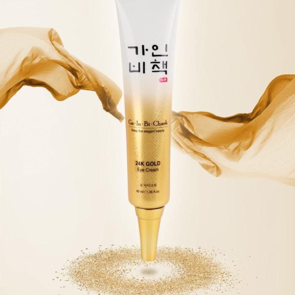 Ga In Bi Check Jin 24K Gold Eye Cream 40ml - EmpressKorea