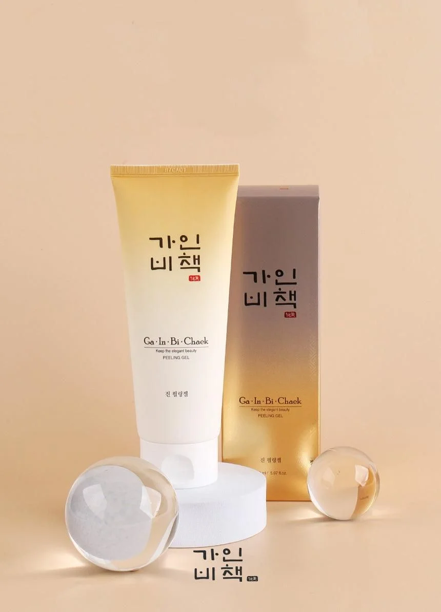 Ga In Bi Check Jin Firming Cream 50ml + Gainbichaek Jin Peeling Gel 150ml - EmpressKorea
