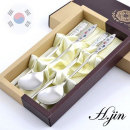 H.jin Korea National Flag Color Satin Spoon Set - EmpressKorea
