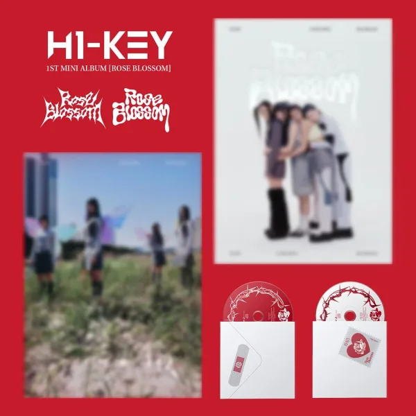 H1-KEY - 1st Mini Album: Rose Blossom - EmpressKorea