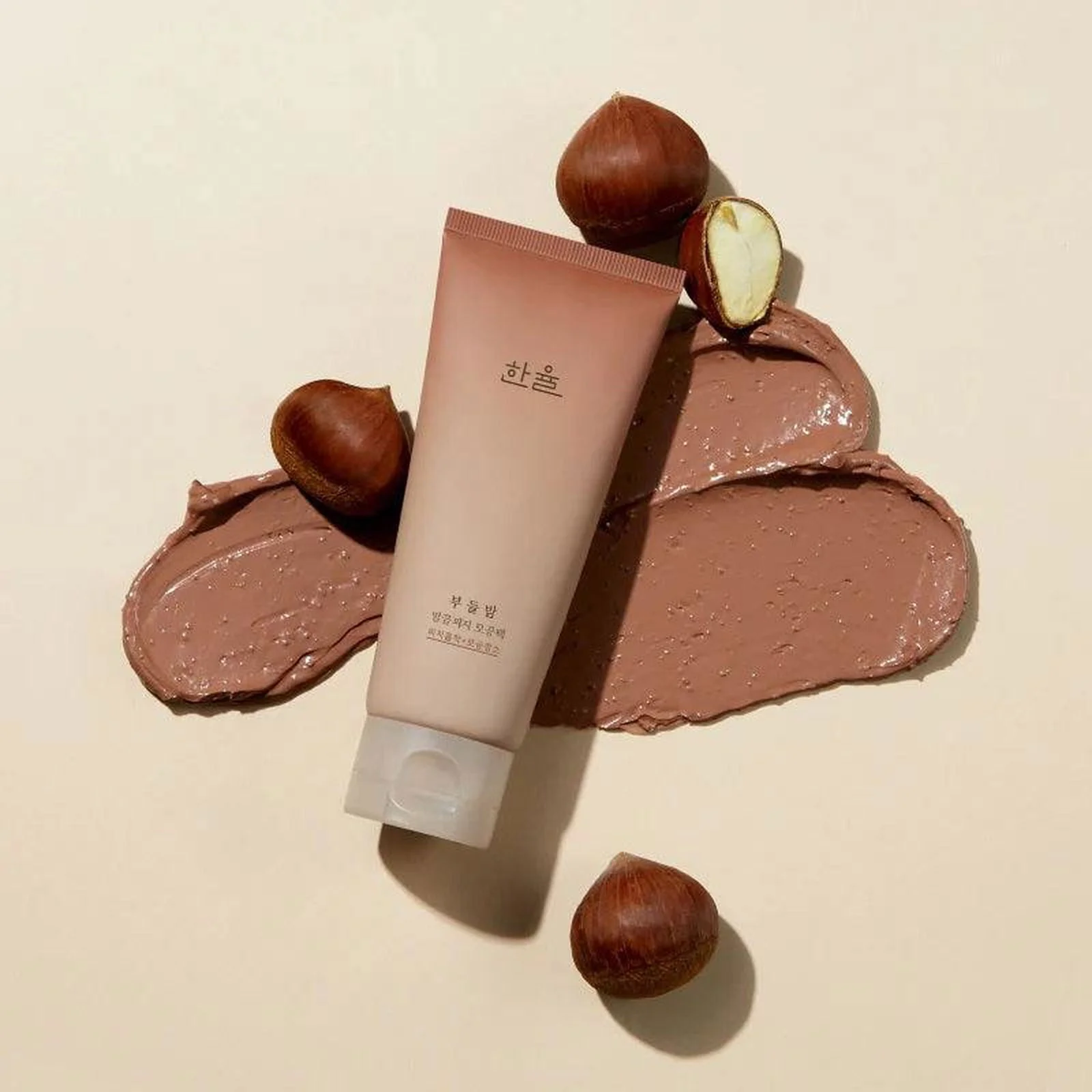 HANYUL Chestnut Shell Pore Clearing Clay Mask 100ml - EmpressKorea
