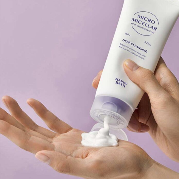 HAPPYBATH Micromicellar Deep Cleansing Foam 150g - EmpressKorea