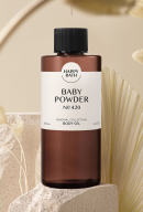 HAPPYBATH Original Collection Body Oil #Baby Powder 250ml - EmpressKorea