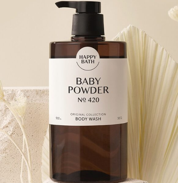 HAPPYBATH Original Collection Body Wash Baby Powder Scent 910g - EmpressKorea