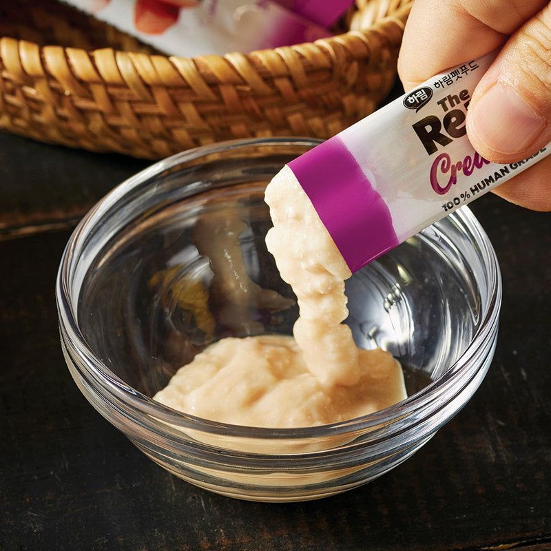 HARIM The Real Creamy Salmon & Chicken Breast 50g*3ea (For Cat ) - EmpressKorea